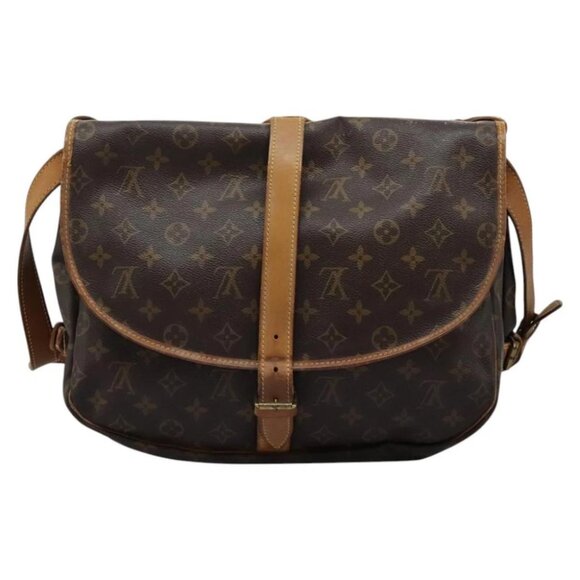 LOUIS VUITTON Monogram Saumur 35 Shoulder Bag - Picture 2 of 15